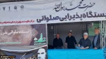 در سی و پنجمین سالگرد رحلت بنیان‌گذار جمهوری اسلامی صورت گرفت:
خدمت‌رسانی حوزه مقاومت بسیج کارکنان دانشگاه فنی و حرفه‌ای به زائرین مرقد مطهر امام خمینی (ره) 2